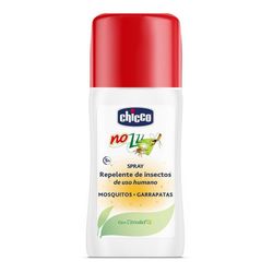 CHICCO SPRAY REPELENTE INSECTOS. MOSQUITOS Y GARRAPATAS 100 ML