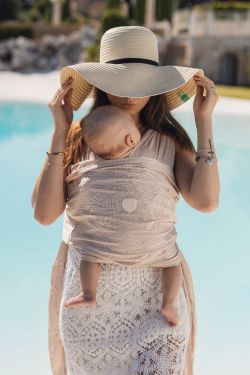 CUDDLE BREEZE fular portabebés de agua - Beige