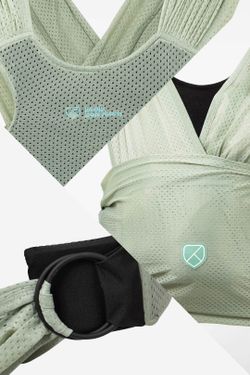 CUDDLE BREEZE fular portabebés de agua - Pale Green