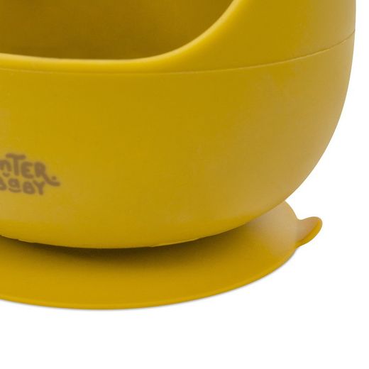 Cuenco De Silicona Ocre Interbaby