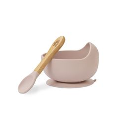 Cuenco De Silicona Rosa Interbaby