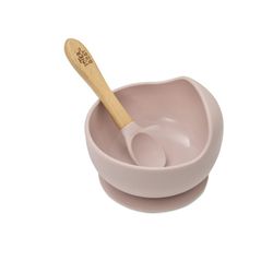 Cuenco De Silicona Rosa Interbaby
