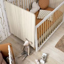 Cuna Con Patas Cilíndricas ARTIC 60x120