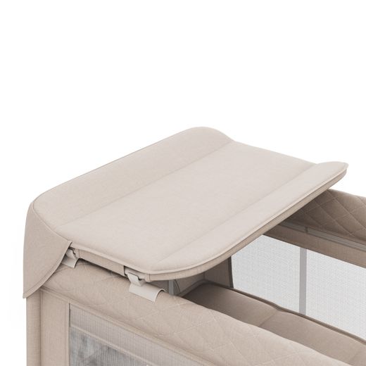 Cuna De Viaje LEODY UP Con Accesorios Beige