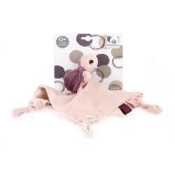 DOU DOU BABY TORTUGA ROSA SONAJERO 25X25 CM