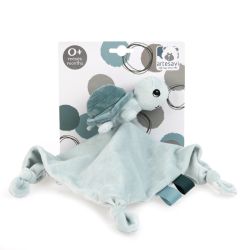 Doudou Baby Tortuga Sonajero 25x25 cm