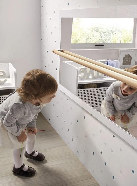 Espejo Con Barra Montessori