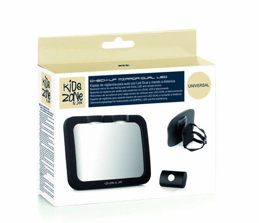 Espejo de Vigilancia Con Led Dual y Mando Distancia Jane