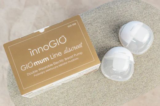 GIOmum Line Discreet – Doble Extractor Eléctrico Portátil GIO-358