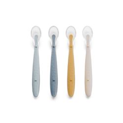 Juego de Cucharas De Silicona Para Bebés