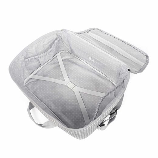 Maleta I Love Vichy Gris Walking Mum