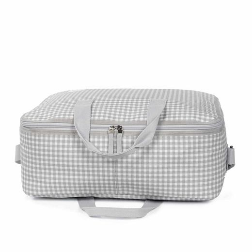 Maleta I Love Vichy Gris Walking Mum