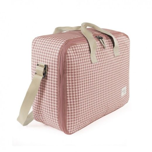 Maleta I ❤ Vichy Collection Rosa Walking Mum