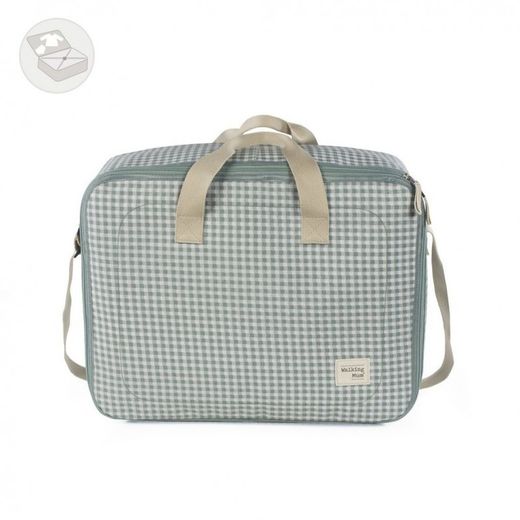 Maleta I ❤ Vichy Collection Verde Walking Mum