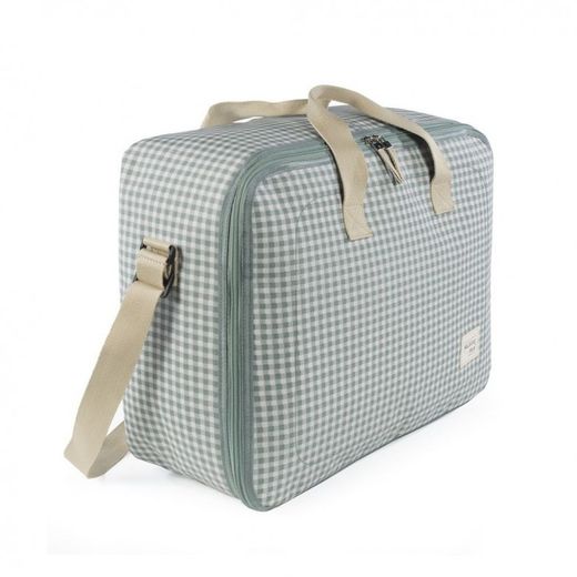 Maleta I ❤ Vichy Collection Verde Walking Mum