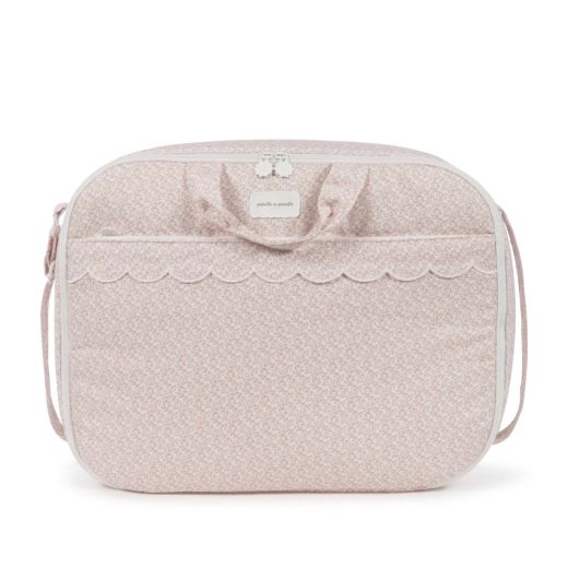 MALETA MAISON TENDER FLORES ROSA