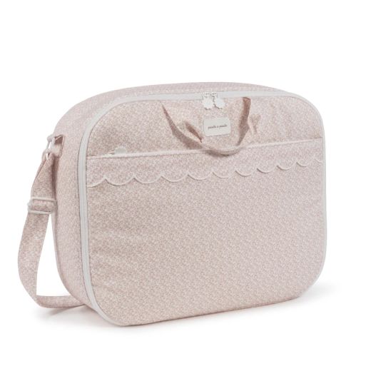 MALETA MAISON TENDER FLORES ROSA