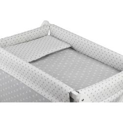 Minicuna Tijeras Plegable Star Gris Interbaby