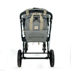Mochila I Love Vichy Negro Walking Mum
