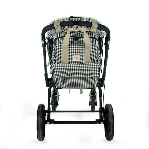 Mochila I Love Vichy Negro Walking Mum