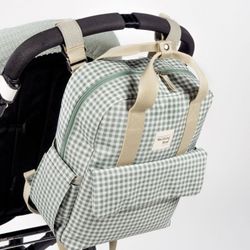Mochila I ❤ Vichy Collection Verde Walking Mum