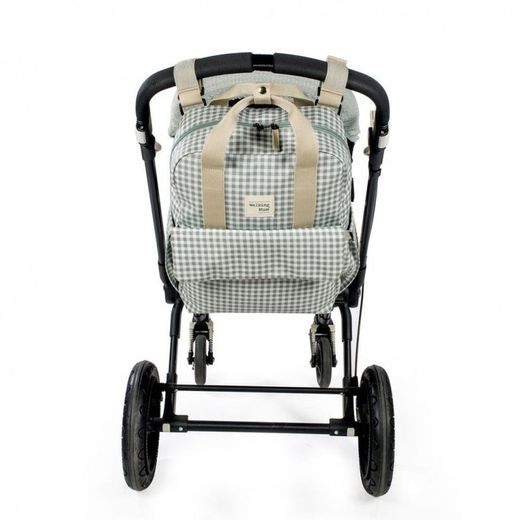 Mochila I ❤ Vichy Collection Verde Walking Mum