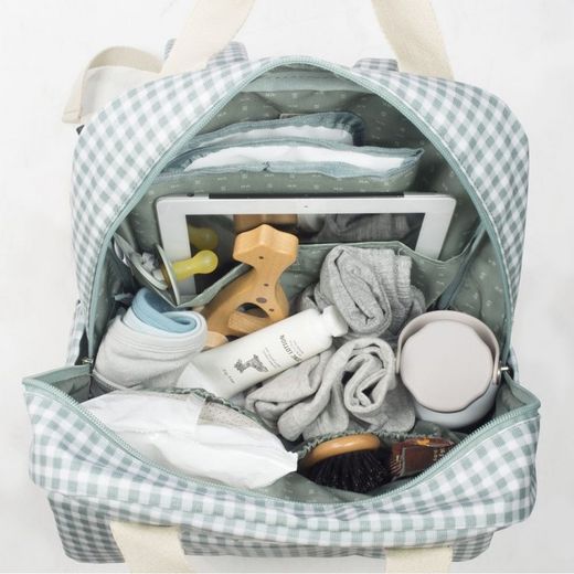 Mochila I ❤ Vichy Collection Verde Walking Mum