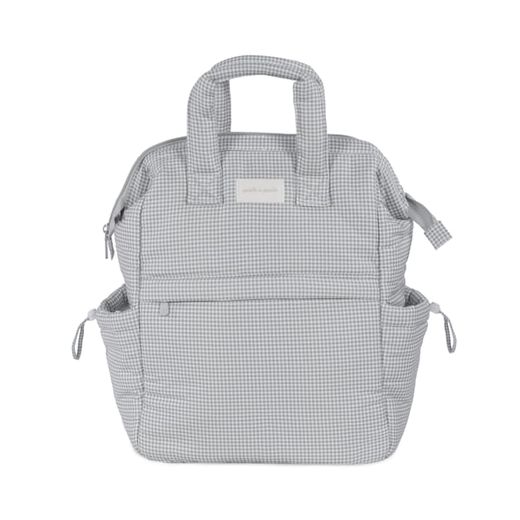 MOCHILA LITTLE BLOOM VICHY GRIS