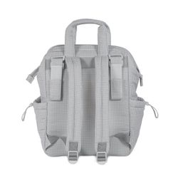 MOCHILA LITTLE BLOOM VICHY GRIS