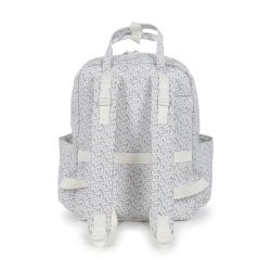 MOCHILA MAISON TENDER CONEJITOS PIEL AZUL