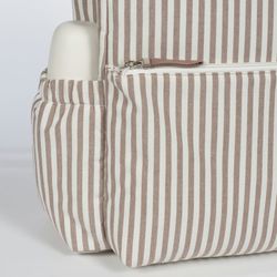 MOCHILA PRALINÉ RAYAS MOKA