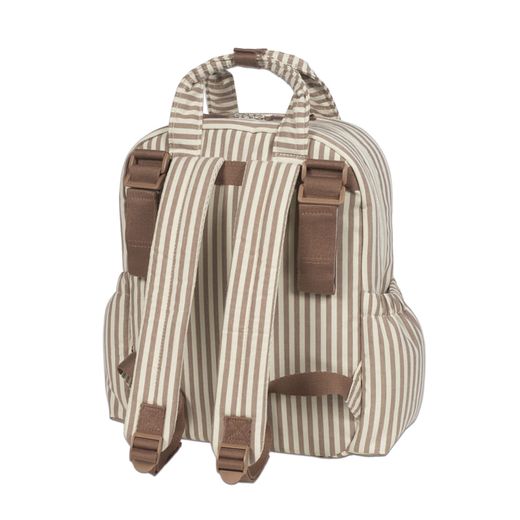 MOCHILA PRALINÉ RAYAS MOKA