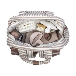 MOCHILA PRALINÉ RAYAS MOKA