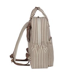 MOCHILA PRALINÉ RAYAS MOKA