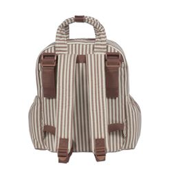 MOCHILA PRALINÉ RAYAS MOKA