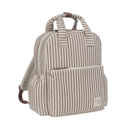 MOCHILA PRALINÉ RAYAS MOKA