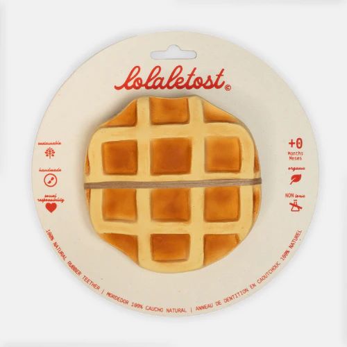 Mordedor Bebé Rafa le Waffle