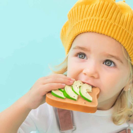 Mordedor bebé Tostada Aguacate