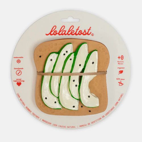 Mordedor bebé Tostada Aguacate