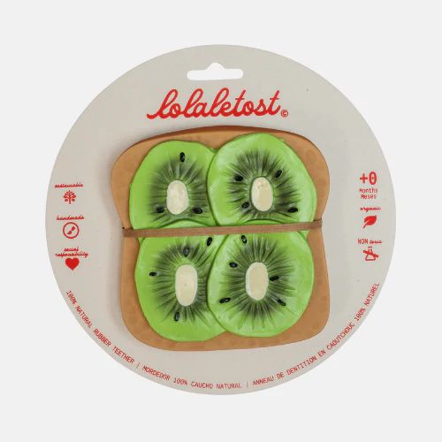Mordedor Bebé Tostada Kiwi