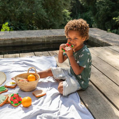 Mordedor Bebé Tostada Tomate