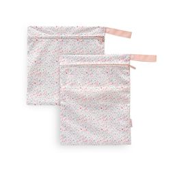 Pack 2 Bolsas Impermeables Para la Ropa Pétalos Rosa