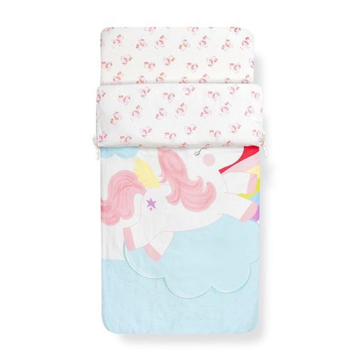 Saco De Cuna 60x120 Unicornio Interbaby