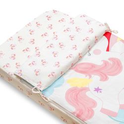 Saco De Cuna 60x120 Unicornio Interbaby