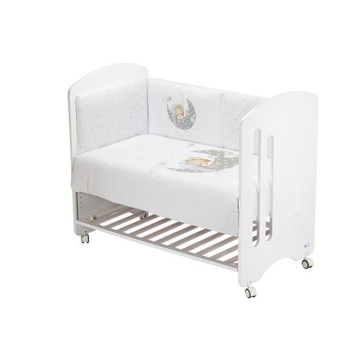 Set 2 Pcs Desenfundable F. Nordica Mod Bear Sleeping Gris 60x120