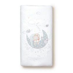 Set 2 Pcs Desenfundable F. Nordica Mod Bear Sleeping Gris 60x120
