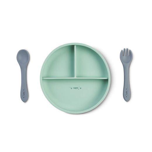 Set de alimentación "Food & Fun" Verde