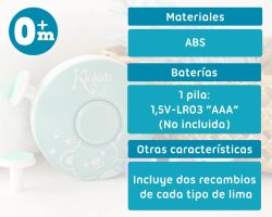 Set De Manicura Eléctrico Para Bebés