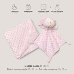 Set Mantita 80x110 Cms. + Dou-Dou  Interbaby
