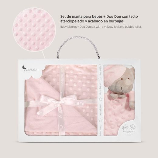 Set Mantita 80x110 Cms. + Dou-Dou  Interbaby